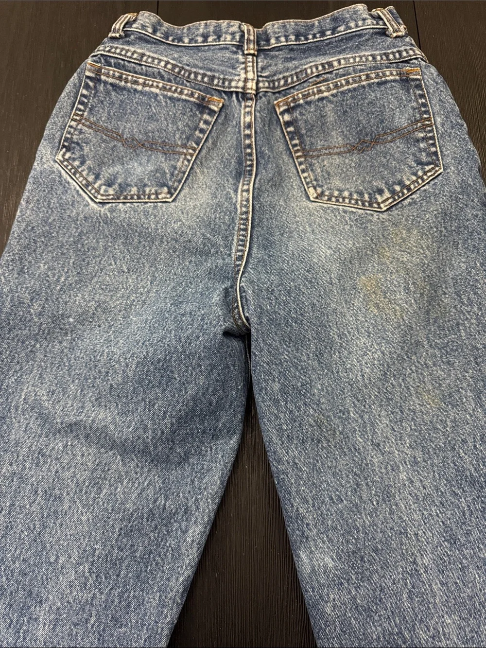 Vintage Levi’s 501 Jeans USA 90s Acid Wash Straight Leg Thrashed W30 Fits W25
